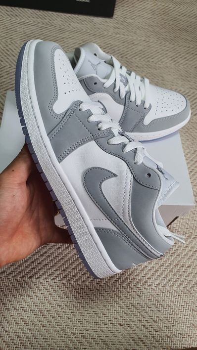 Nike Women's Air Jordan 1 Low "Wolf Grey"