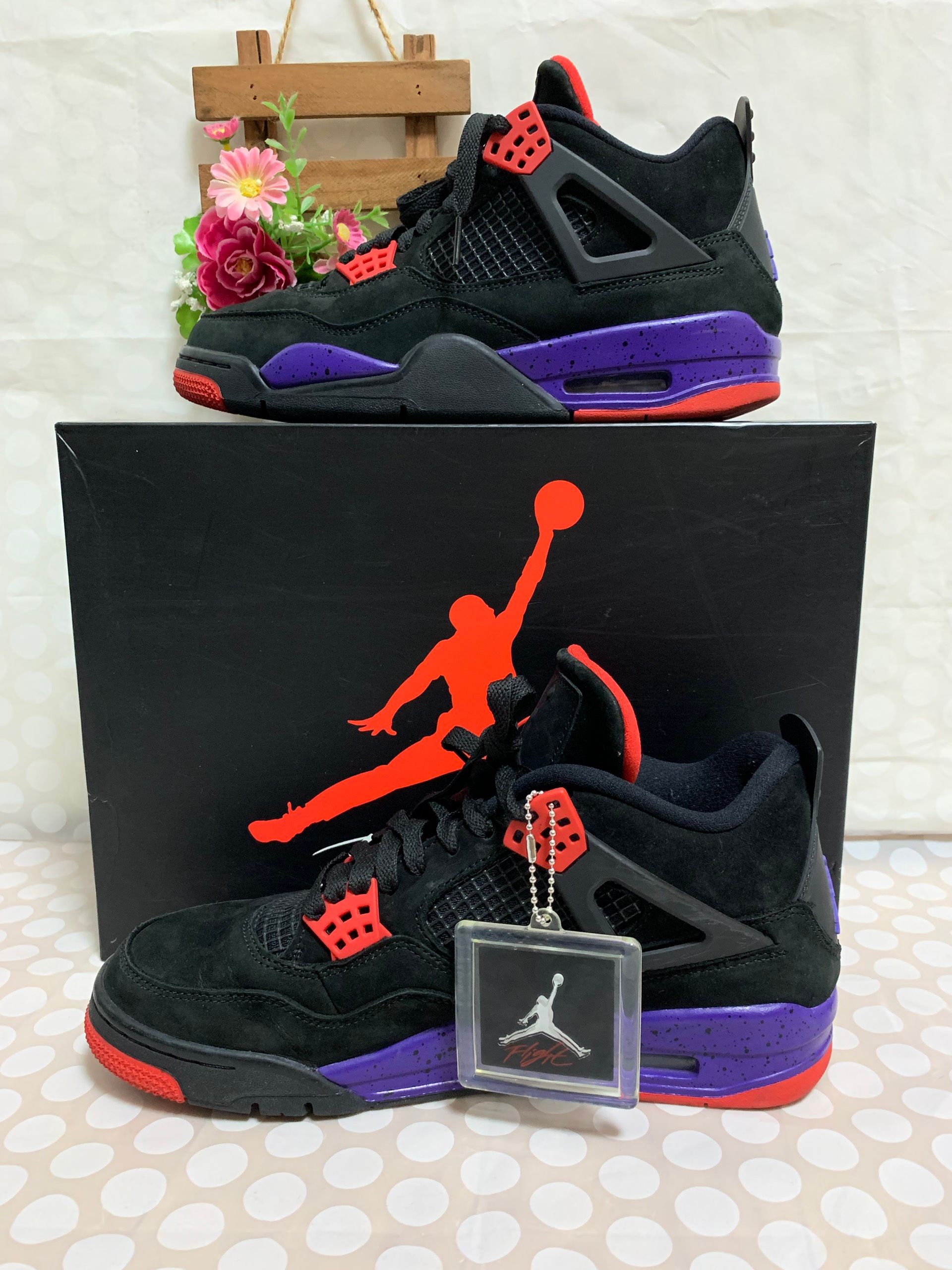 NIKE AIR JORDAN 4 RETRO "RAPTORS"