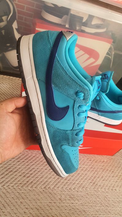 Nike SB Dunk Low Pro "Blue Fury/Deep Royal Blue"