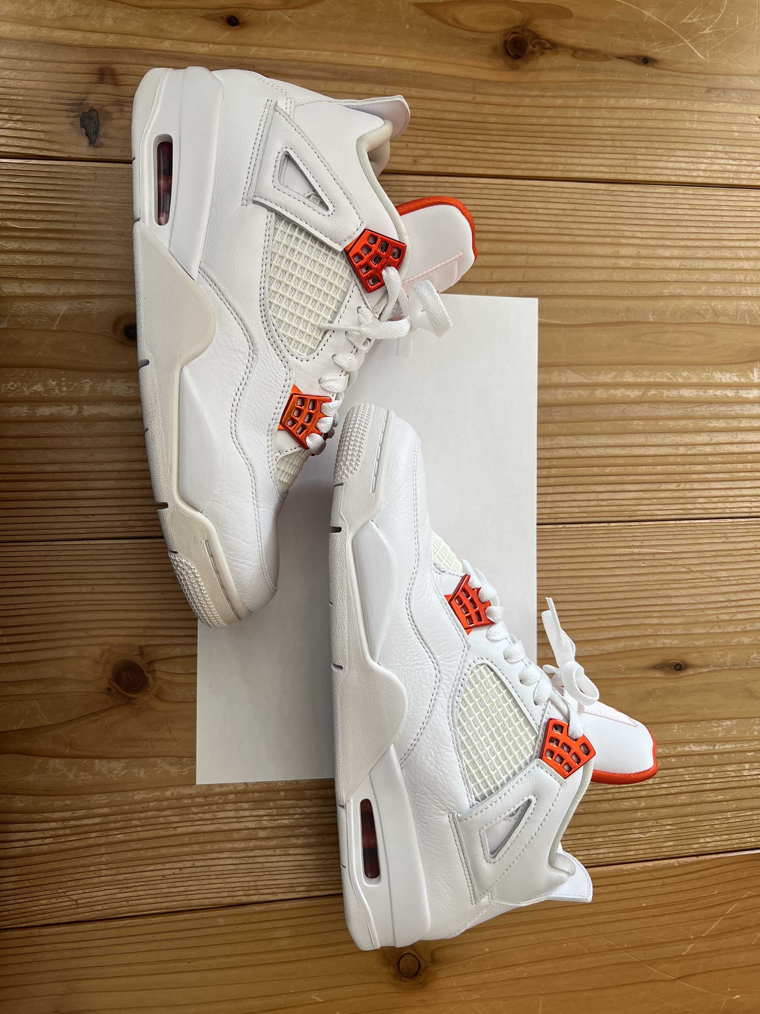 Nike Air Jordan 4 Retro "White/Team Orange"