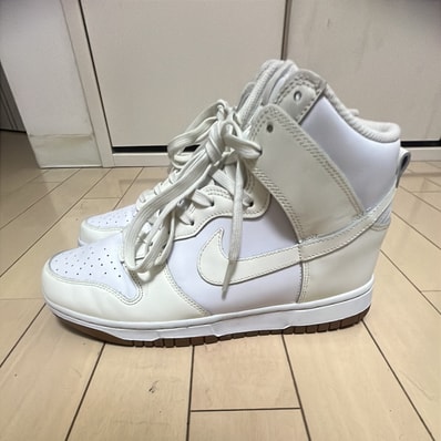 Nike Women's Dunk High "Sail/White-Gum"