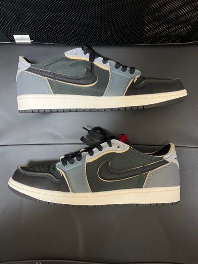 Nike Air Jordan 1 Low OG EX "Black and Smoke Grey"