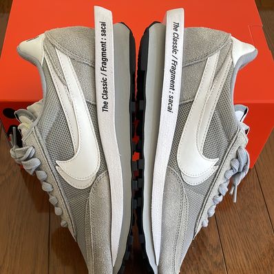 Fragment × sacai × Nike LD Waffle "Light Smoke Grey"