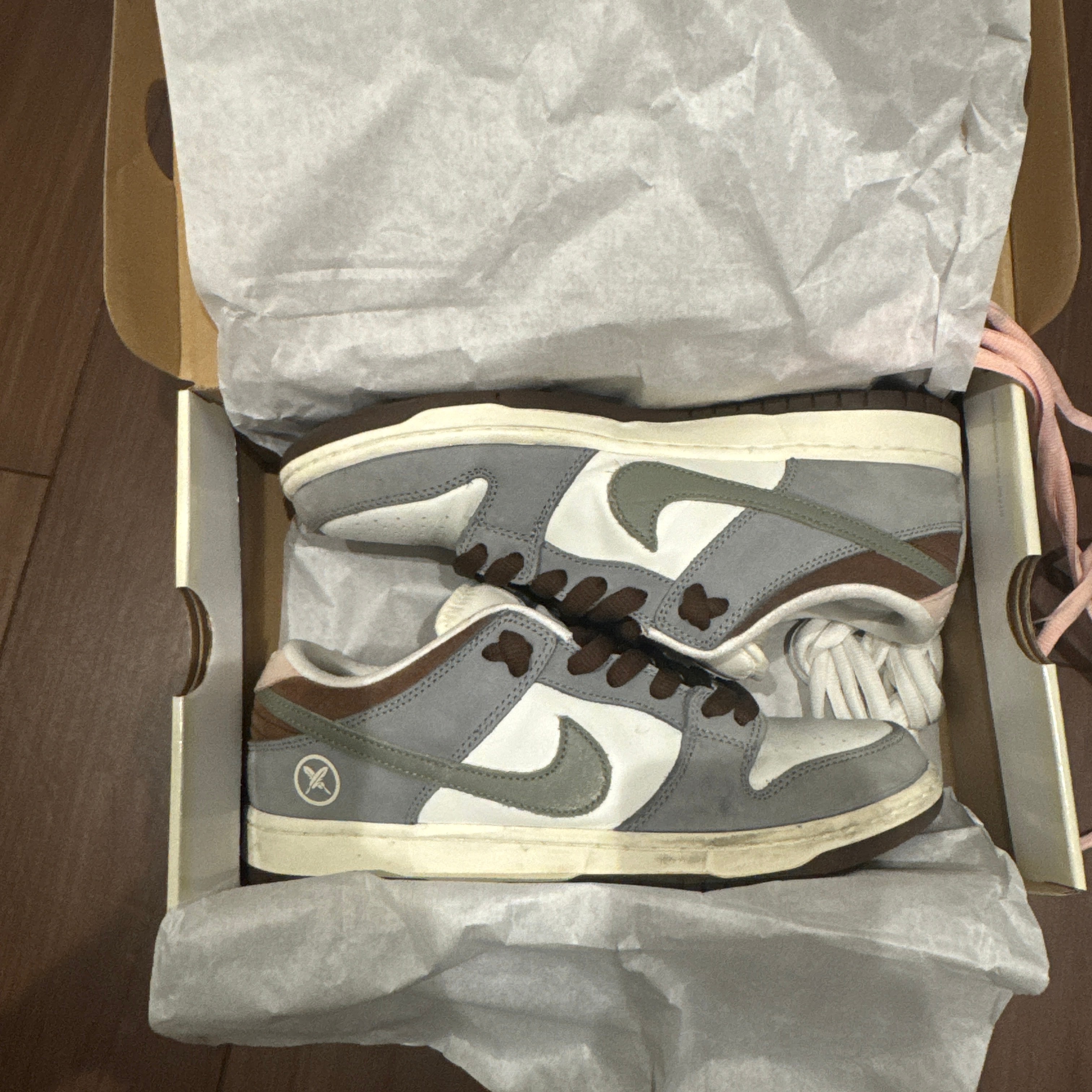 堀米 雄斗(ユウト ホリゴメ) × ナイキ SB ダンク ロー プロ QS "ウルフグレー"