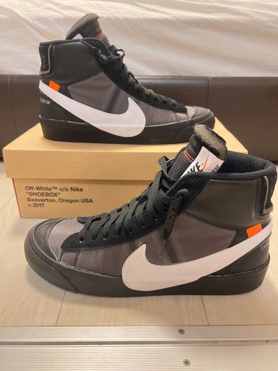 Off-White × Nike Blazer Studio Mid "Grim Reaper"