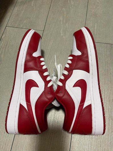 Nike Air Jordan 1 Low "Gym Red/White"