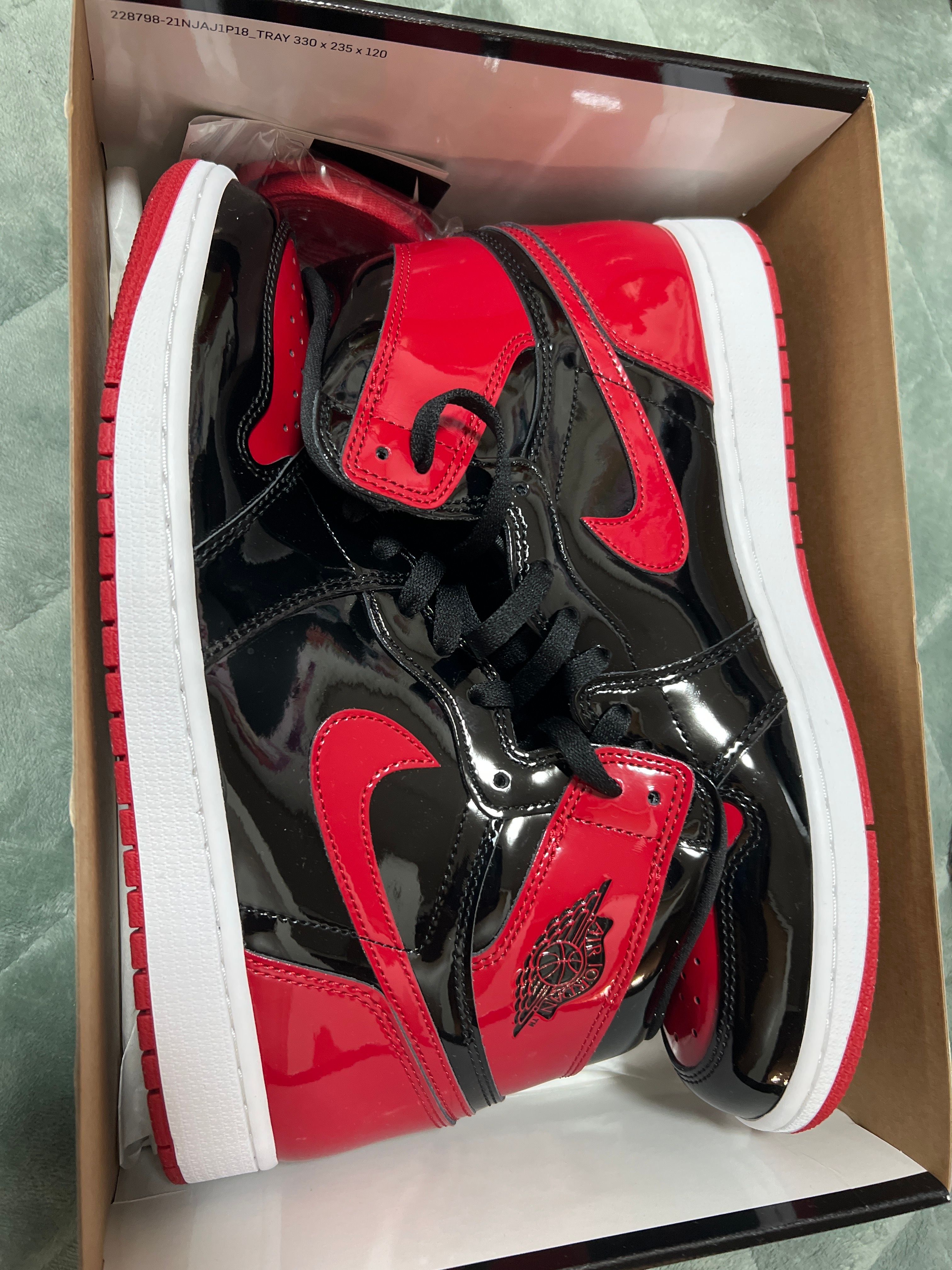 Nike Air Jordan 1 High OG "Patent Bred"