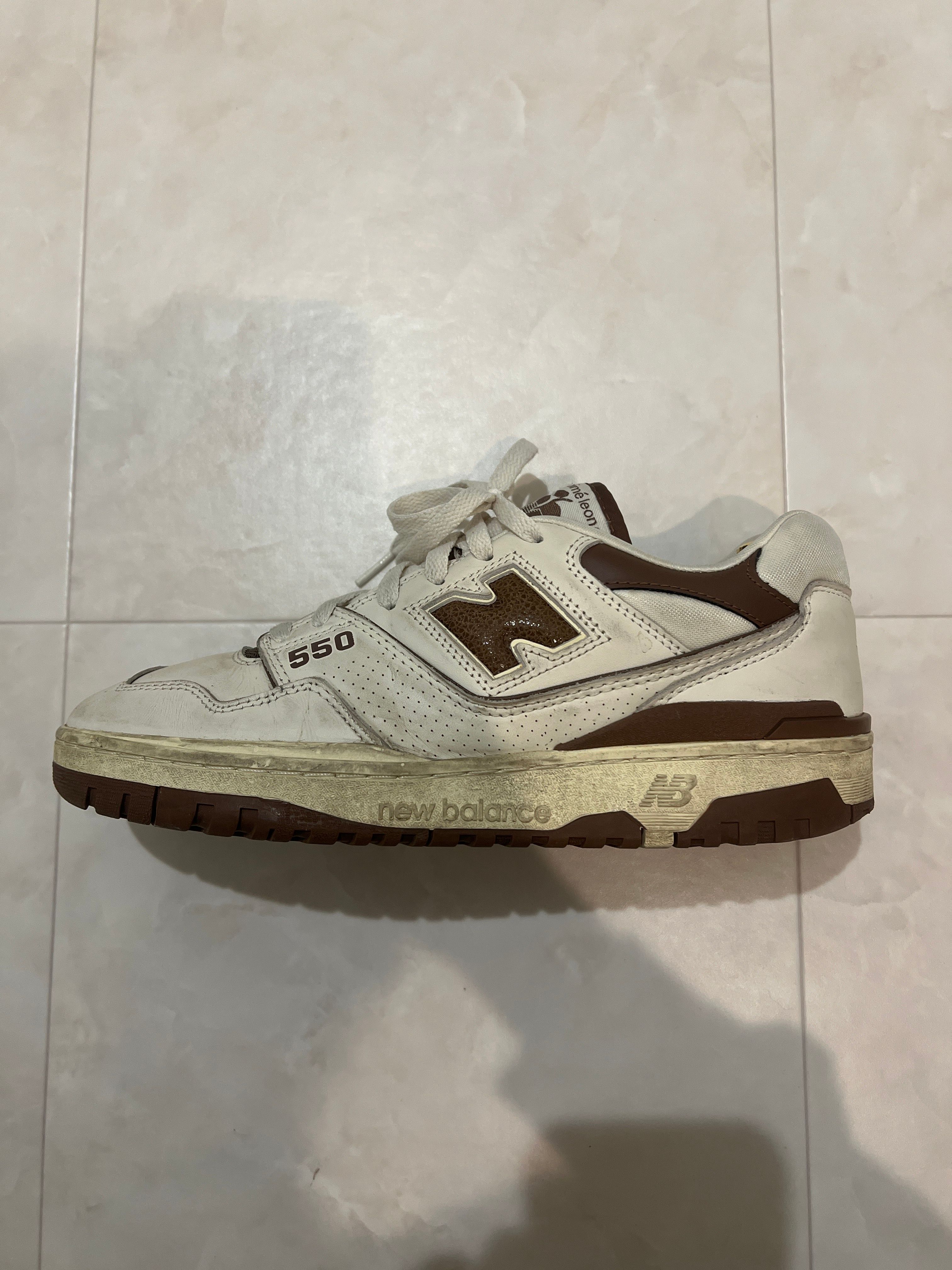 Aime Leon Dore × New Balance 550 "White/Brown"
