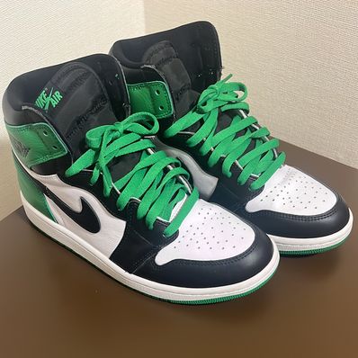 Nike Air Jordan 1 Retro High OG "Celtics/Black and Lucky Green" (2023)