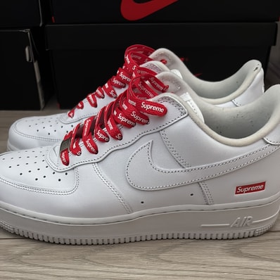 Supreme × Nike Air Force 1 Low "White"