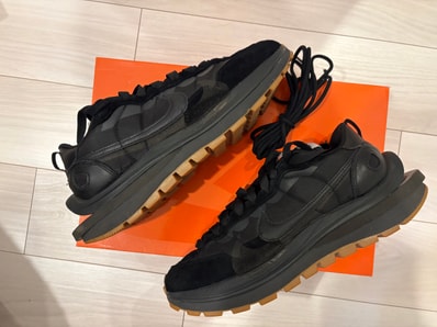 sacai × Nike VaporWaffle "Black Gum"