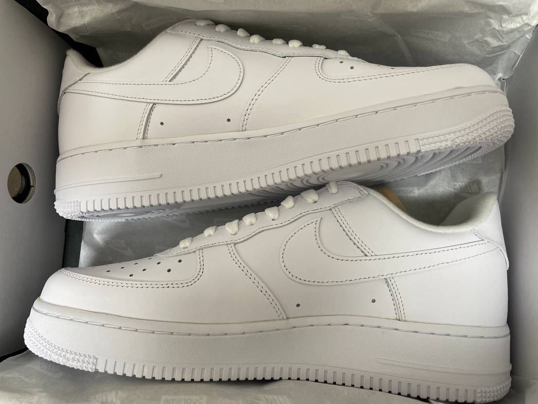 Supreme × Nike Air Force 1 Low "White"
