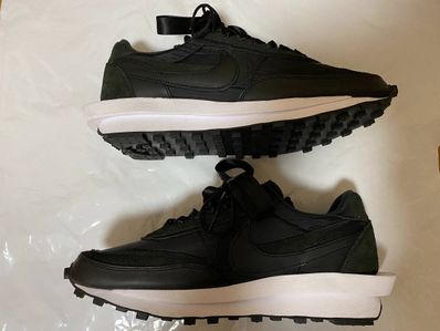 sacai × Nike LDV Waffle "Triple Black"