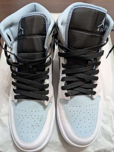 Nike Air Jordan 1 Mid "Ice Blue Nubuck"