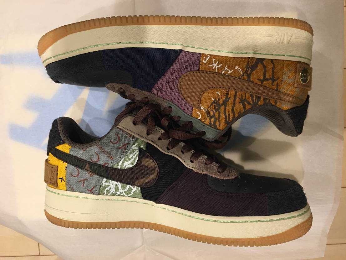 Travis Scott × Nike Air Force 1 Low Cactus Jack "Multi Color"