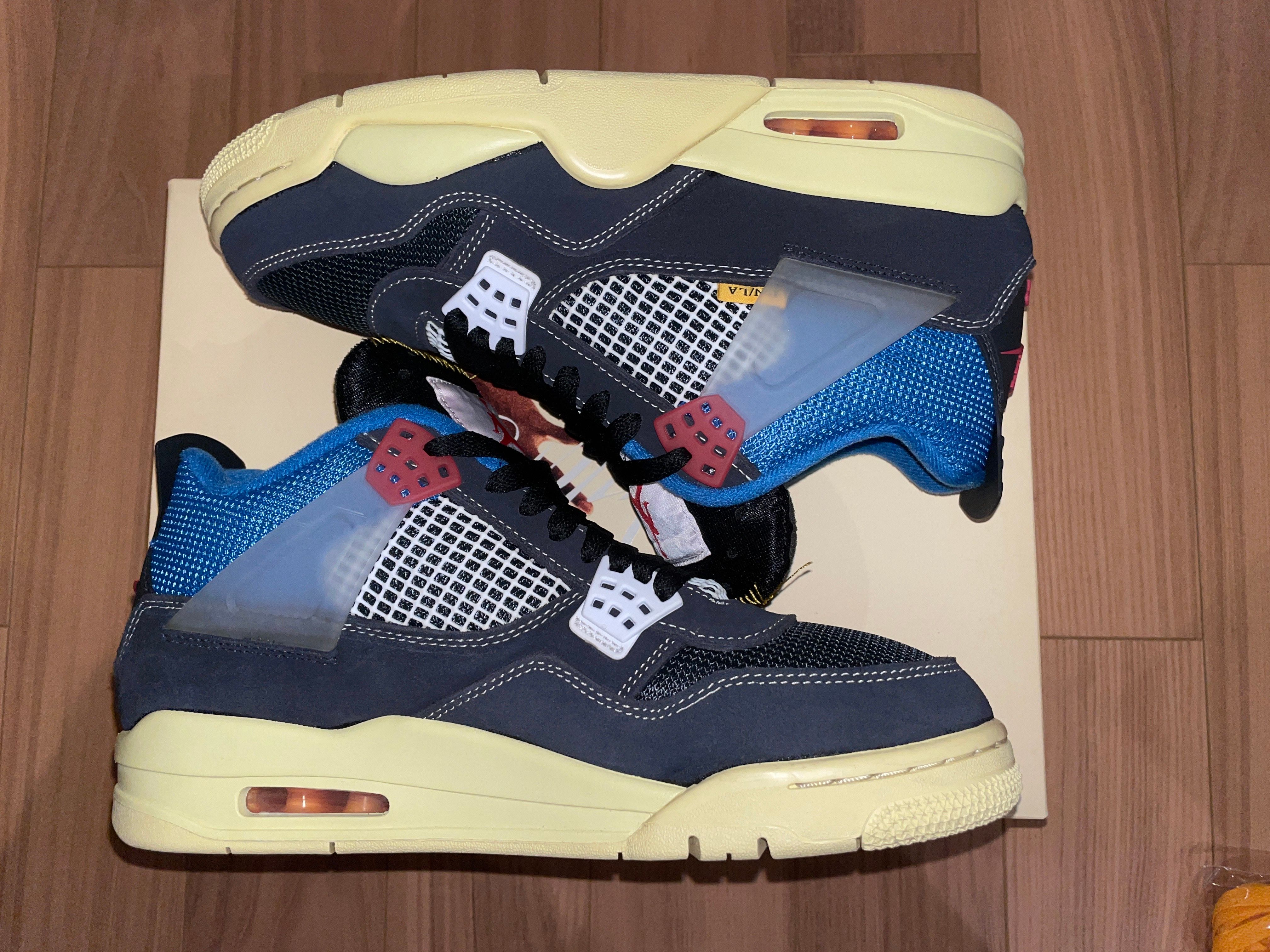 UNION × NIKE AIR JORDAN 4 "OFF NOIR"