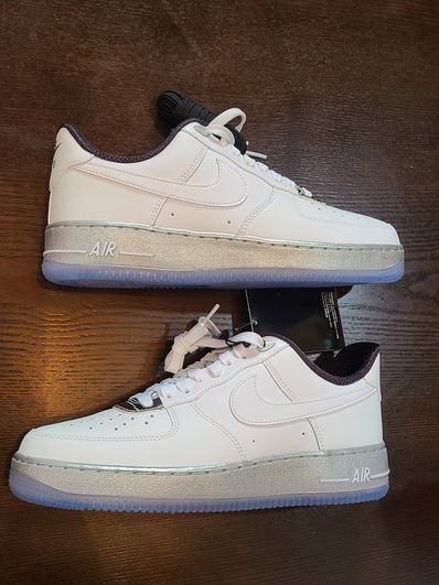 Nike Women's Air Force 1 Low "White Chrome"