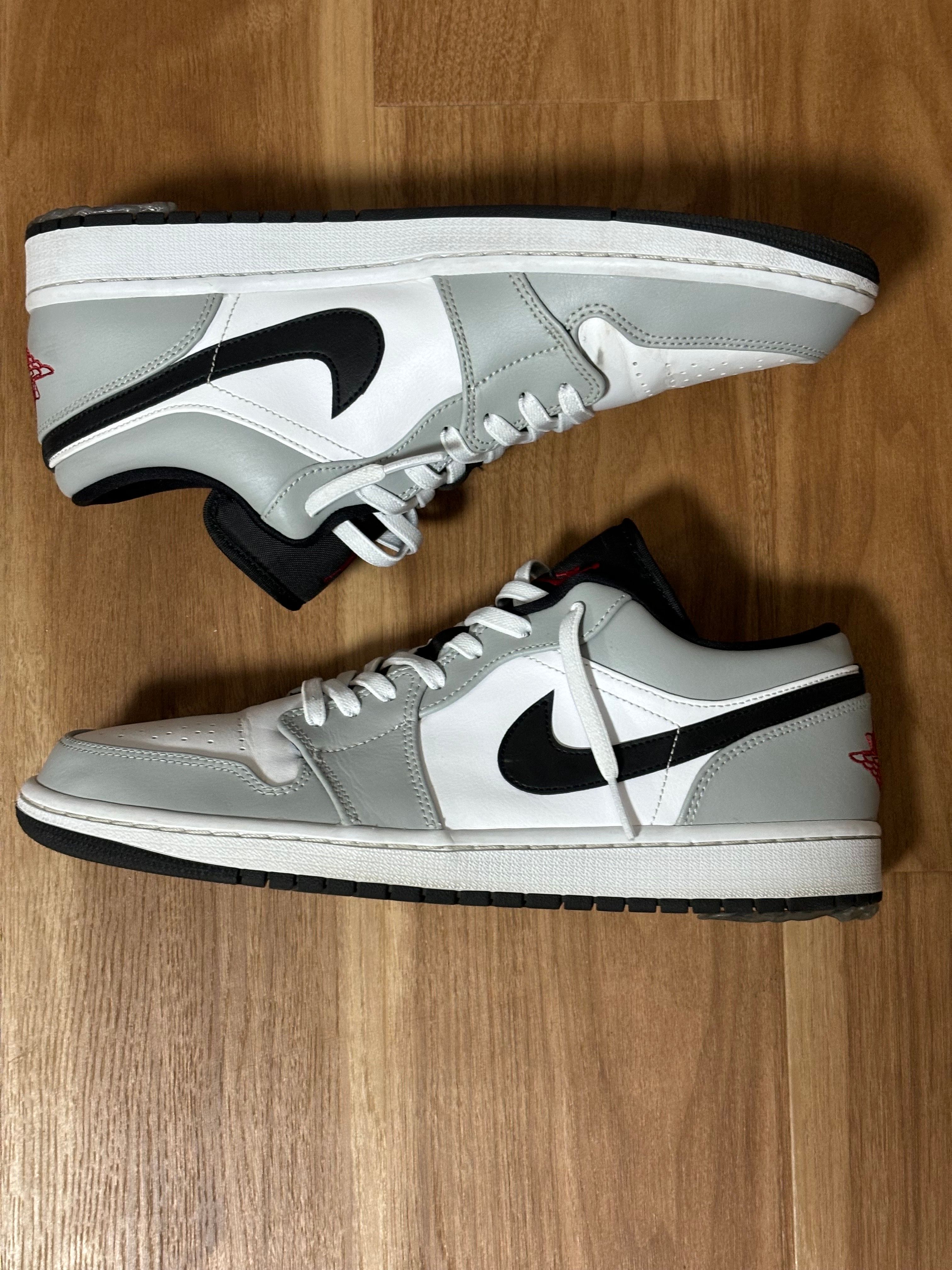 NIKE AIR JORDAN 1 LOW "LIGHT SMOKE GREY"