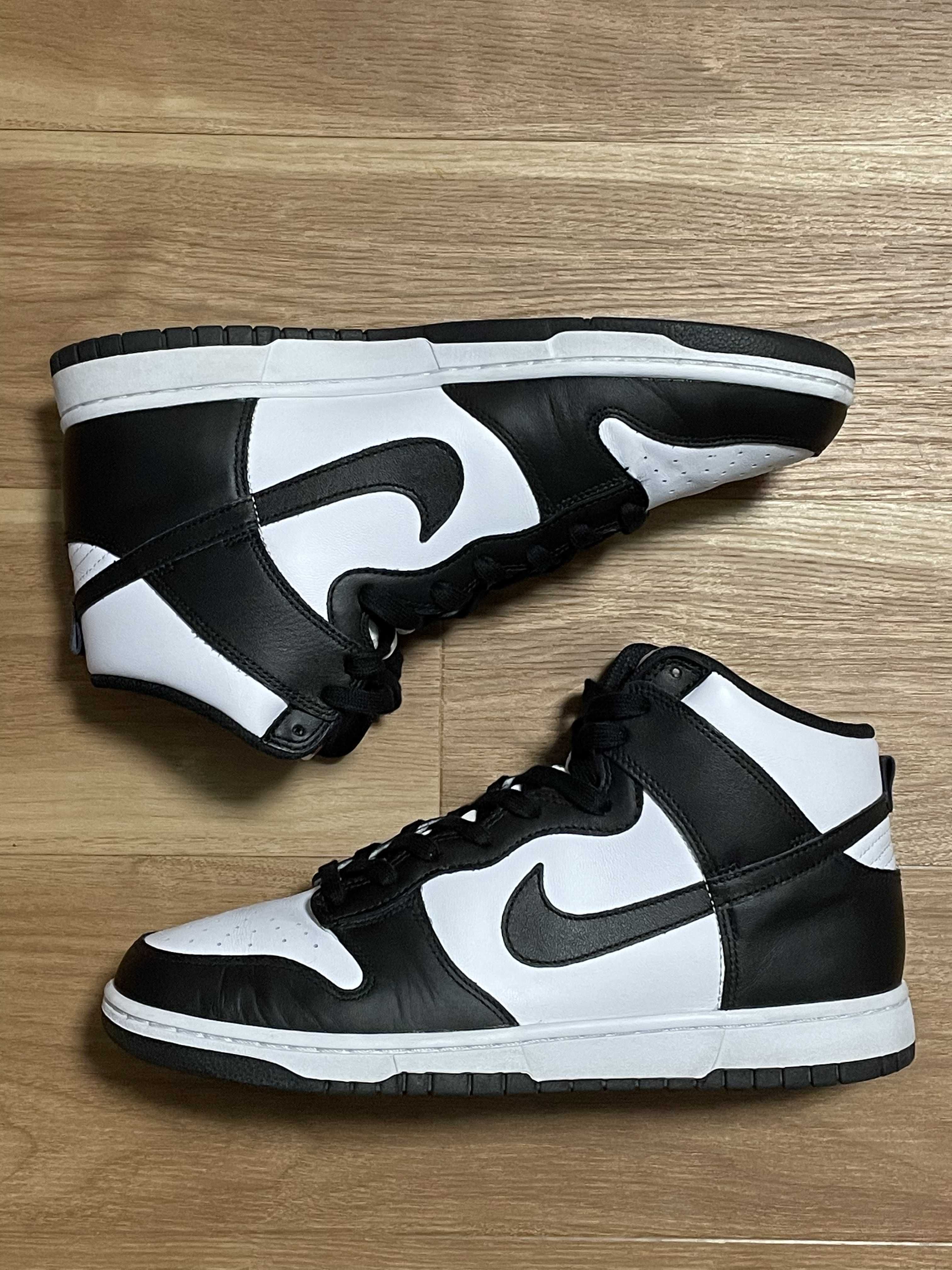 Nike Dunk High "Black and White"