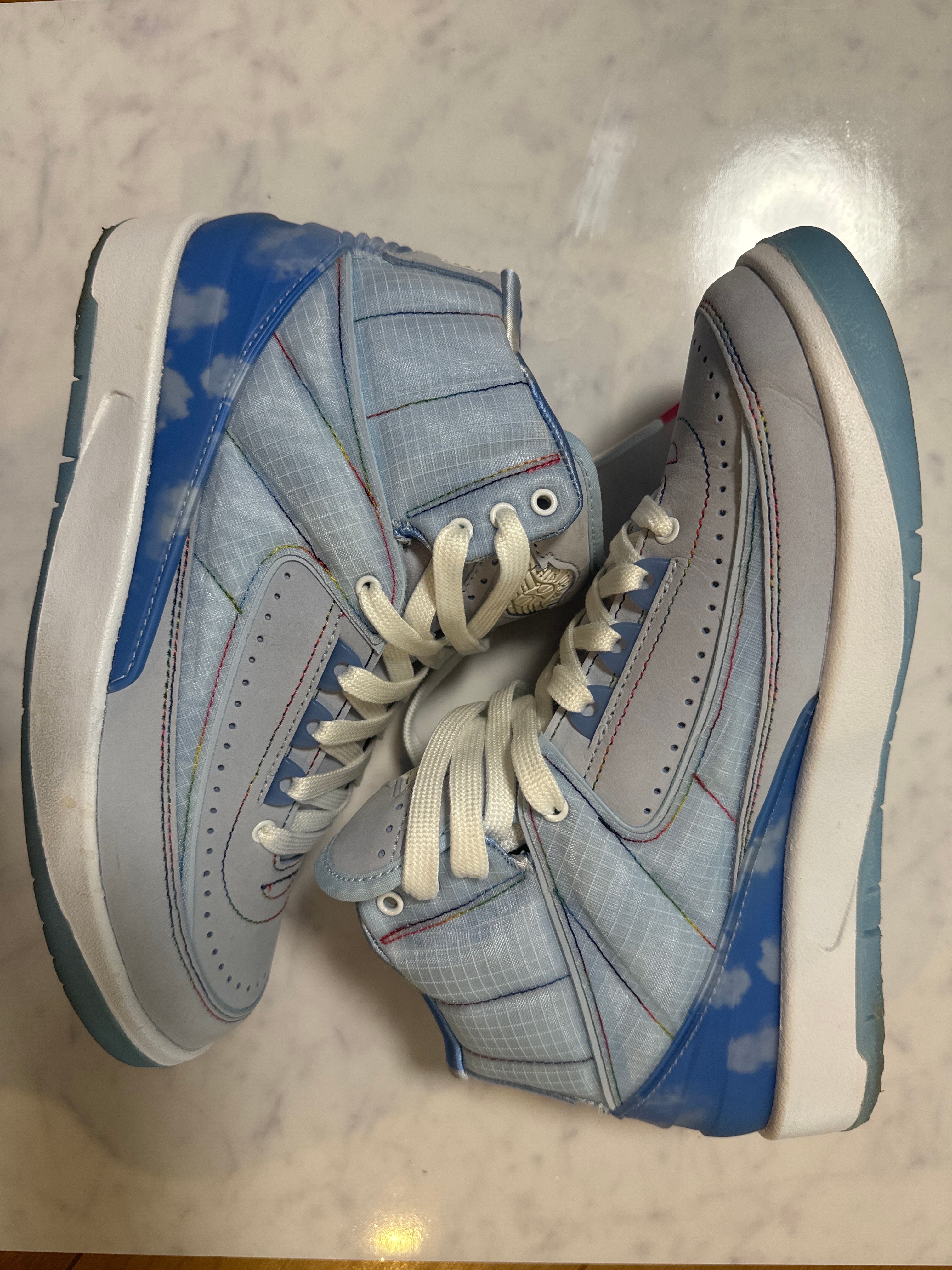 J Balvin × Nike Air Jordan 2 Retro SP "Celestine Blue/White/Multi Color"