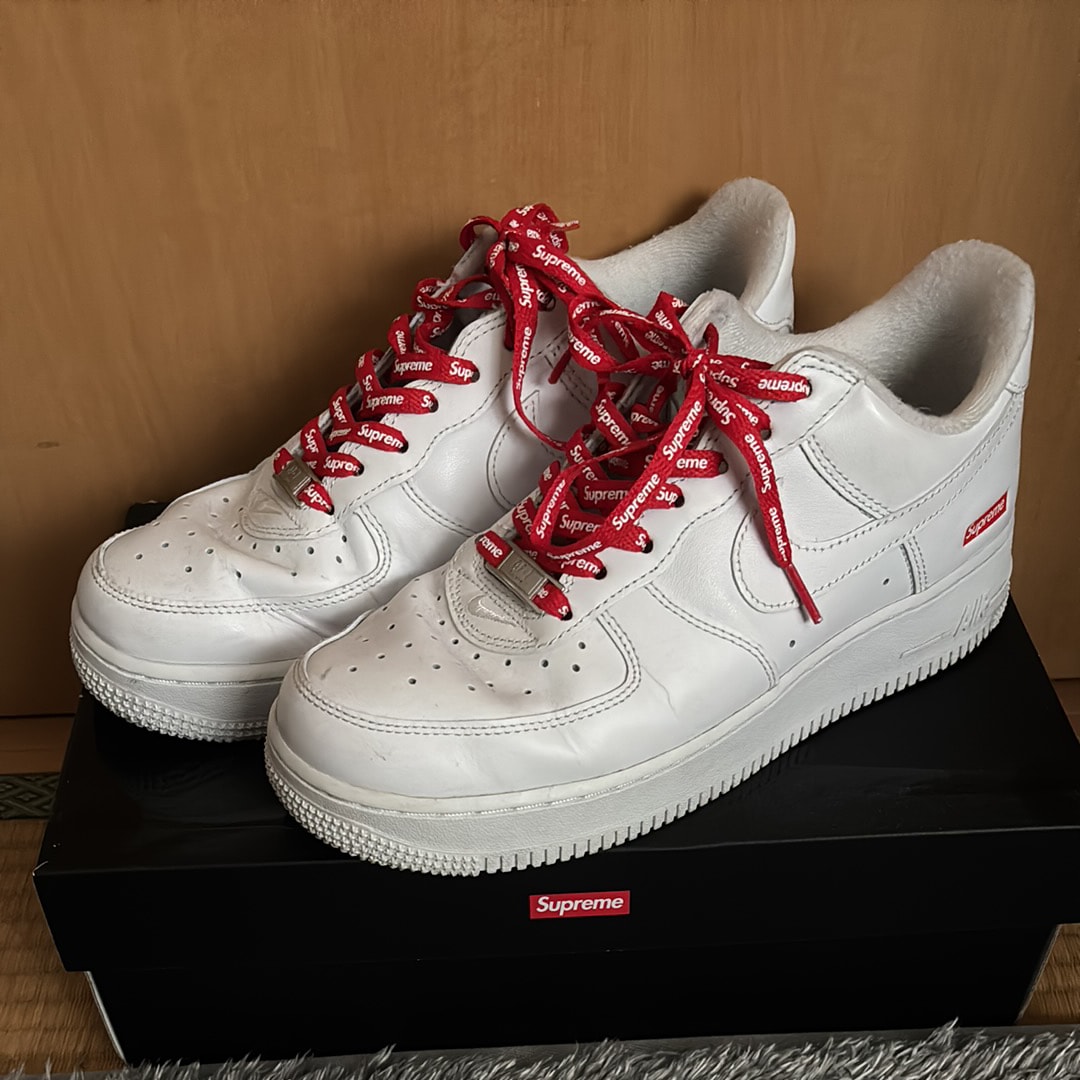 Supreme × Nike Air Force 1 Low "White"