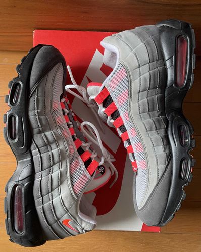 Nike Air Max 95 "White/Solar Red"