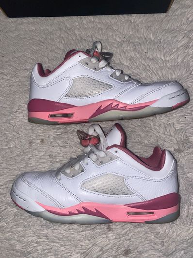 Nike GS Air Jordan 5 Low "Coral Chalk"