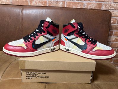 Off-White × Nike Air Jordan 1 Retro High The Ten "Chicago"
