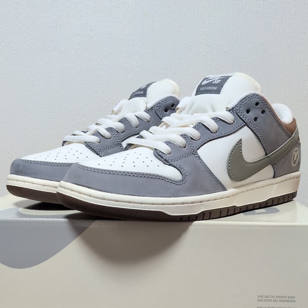 堀米 雄斗(Yuto Horigome) × Nike SB Dunk Low Pro QS "Wolf Grey"