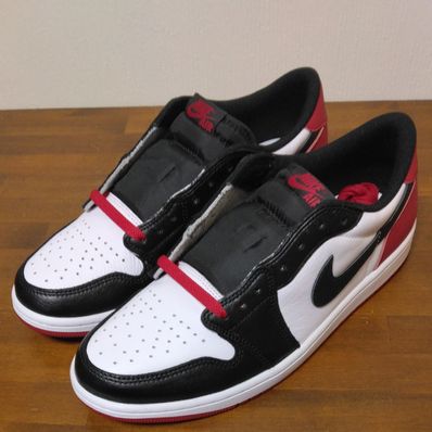 Nike Air Jordan 1 Retro Low OG "Black Toe"