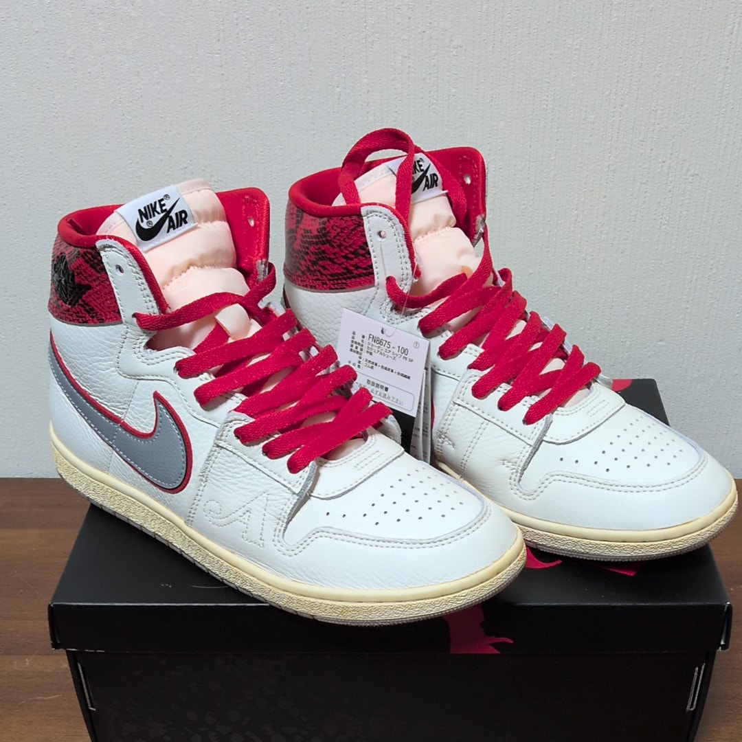 アウェイクニューヨーク × ナイキ ジョーダン エアシップ SP "ユニバーシティレッド"