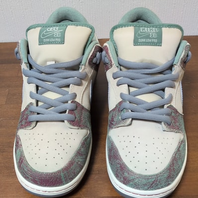 Crenshaw Skate Club × Nike SB Dunk Low PRO QS "Sail/Light Blue-Cedar"