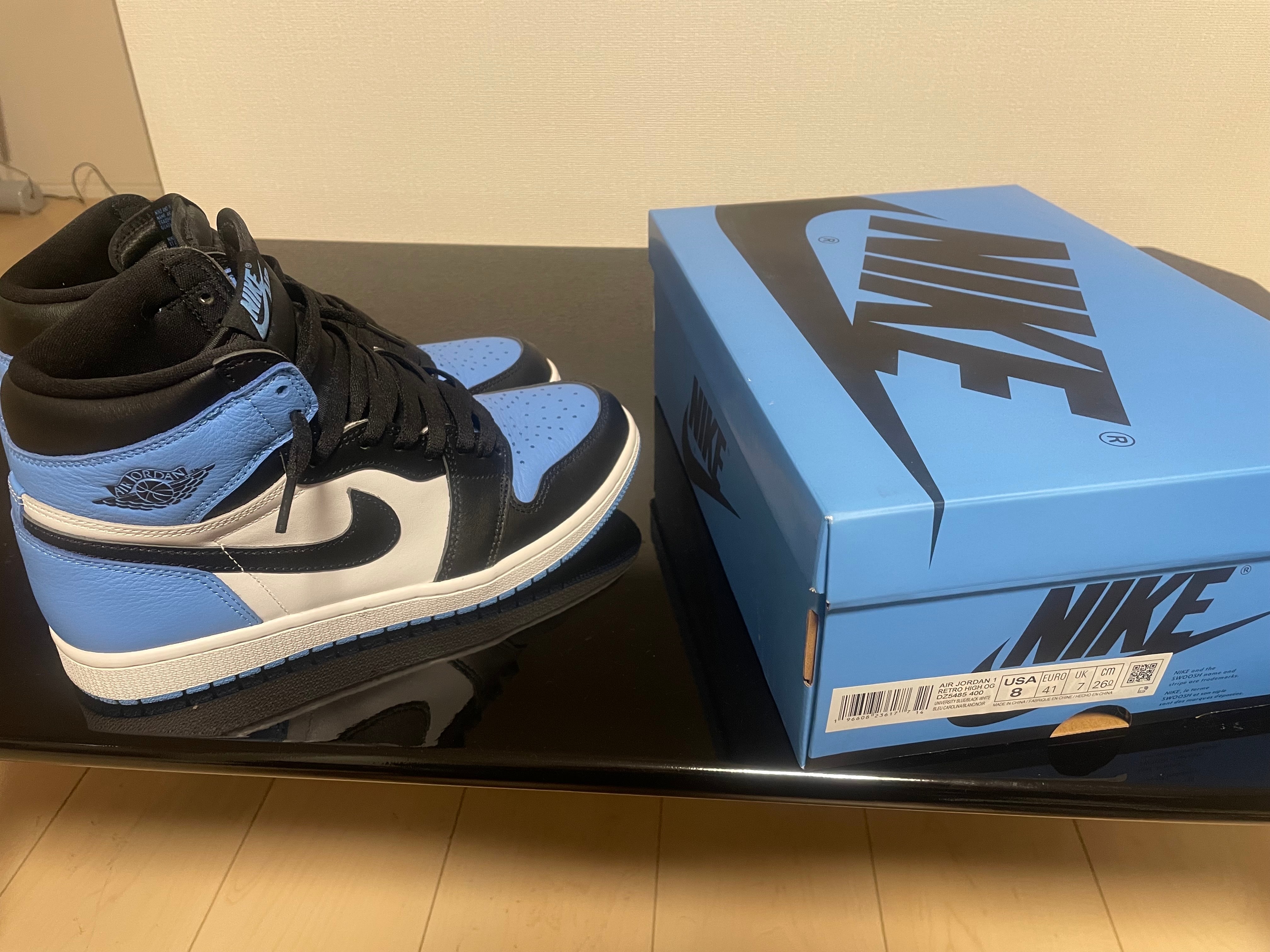 Nike Air Jordan 1 Retro High OG "University Blue/UNC Toe"