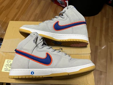 Nike SB Dunk High "Rush Blue and Team Orange/New York Mets"