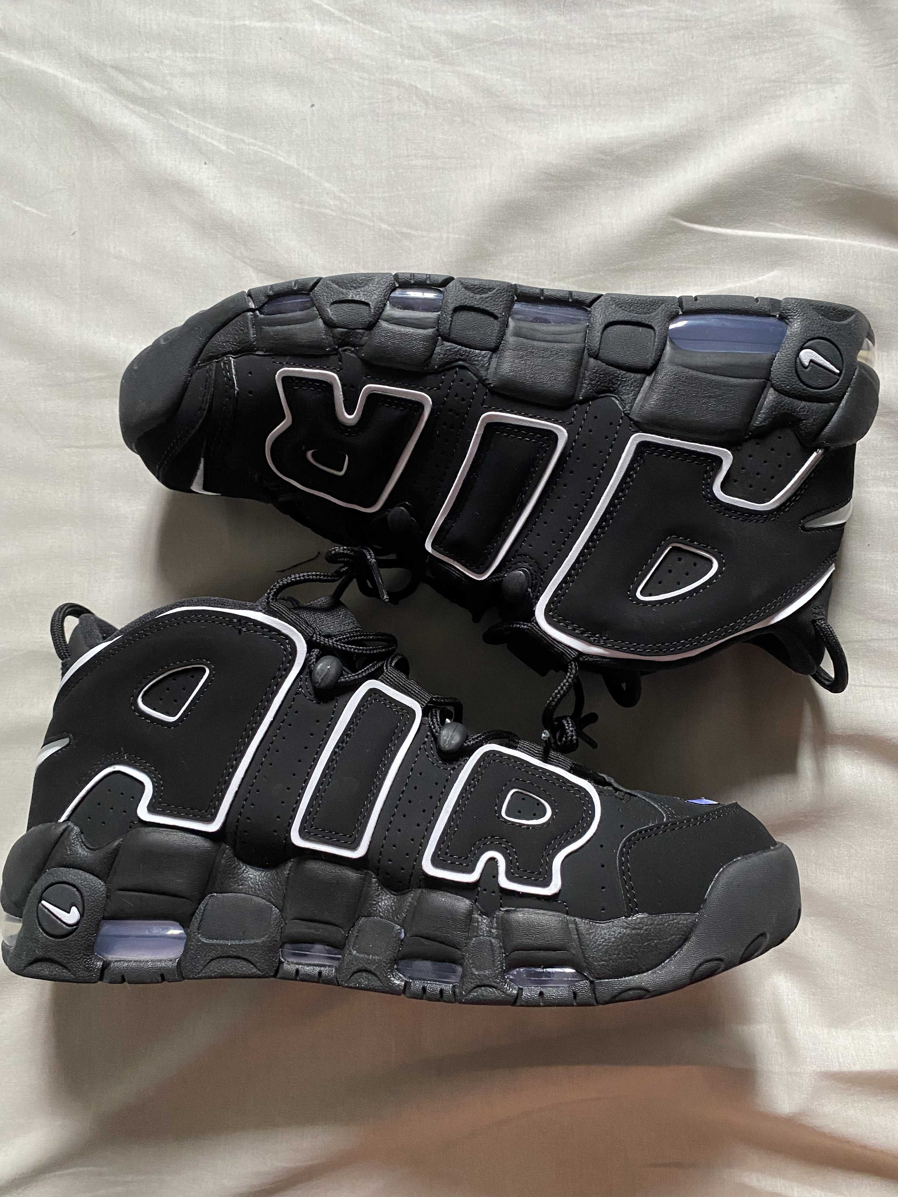 Nike Air More Uptempo "Black/White"(2020)