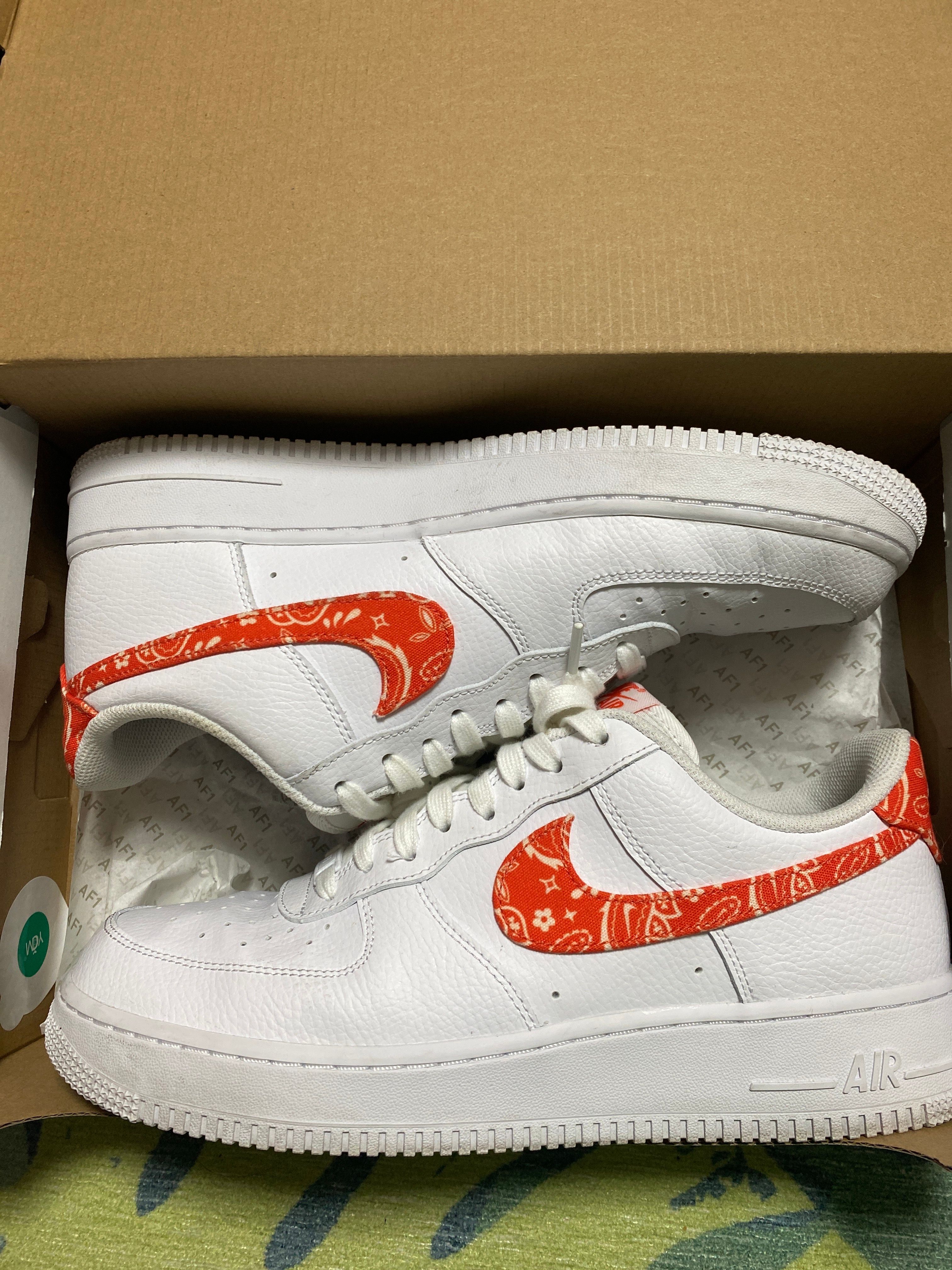 Nike Women's Air Force 1 Low '07 Essential "Orange Paisley"