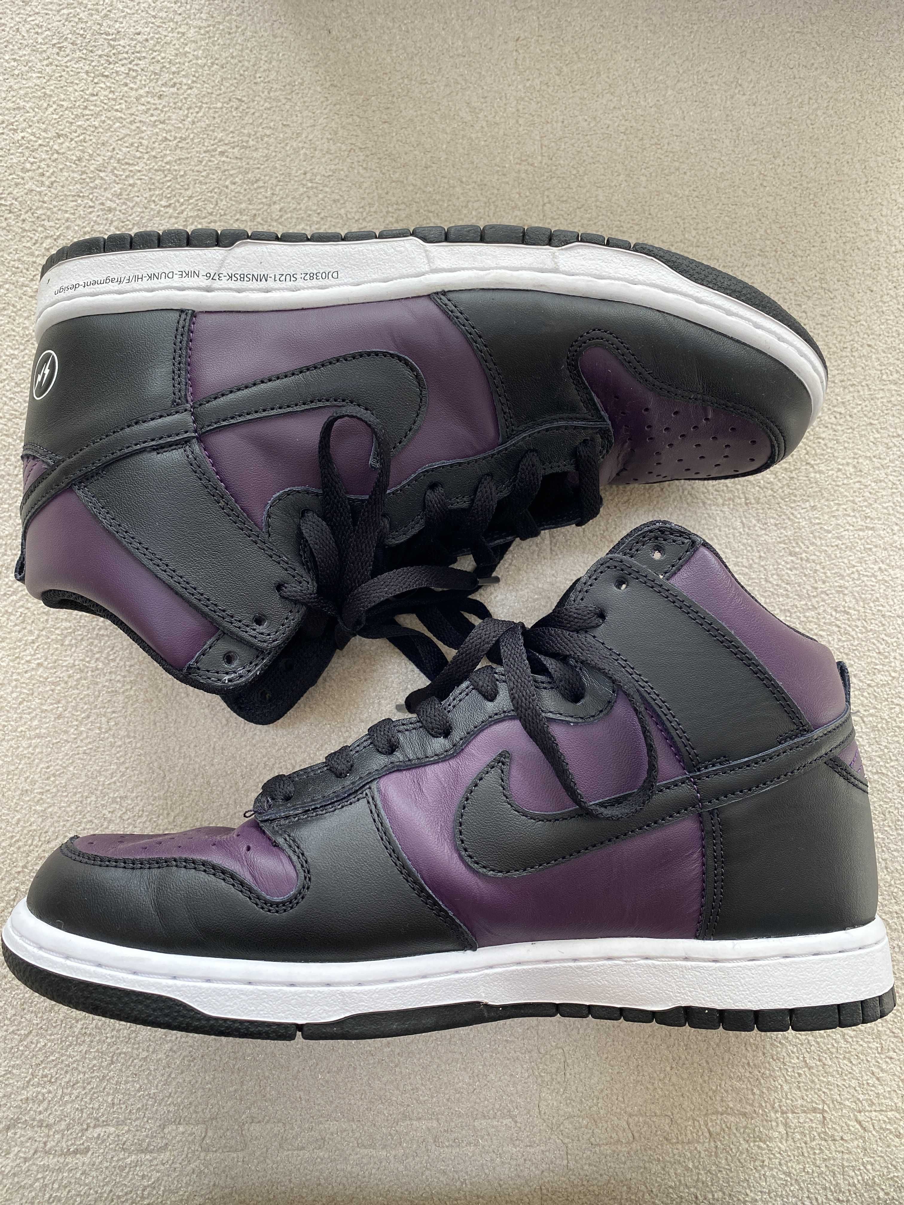 Fragment × Nike Dunk High City Pack "Beijing" (2021)