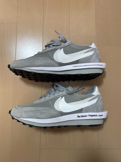 Fragment × sacai × Nike LD Waffle "Light Smoke Grey"