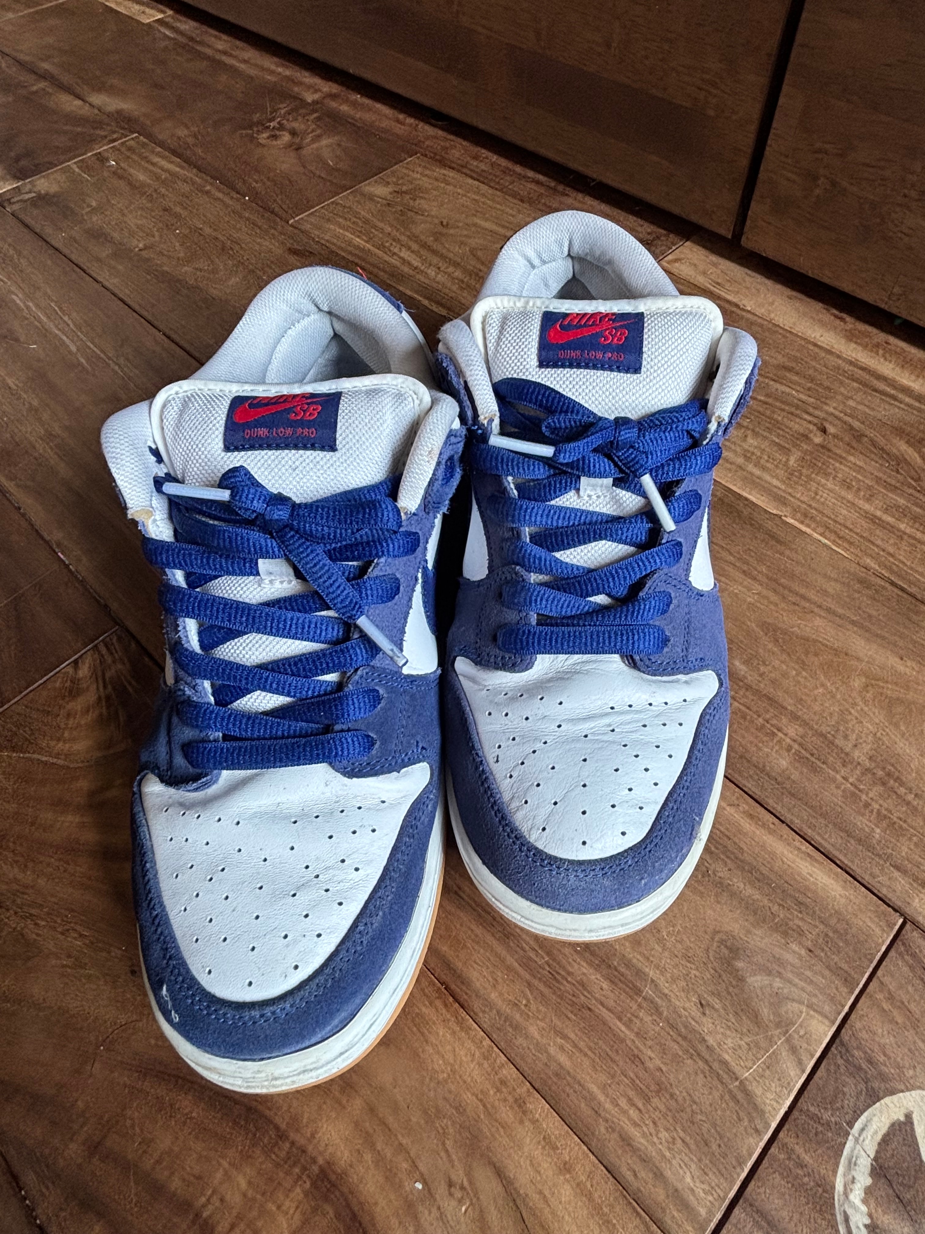 Nike SB Dunk Low "Los Angeles Dodgers/Deep Royal Blue"