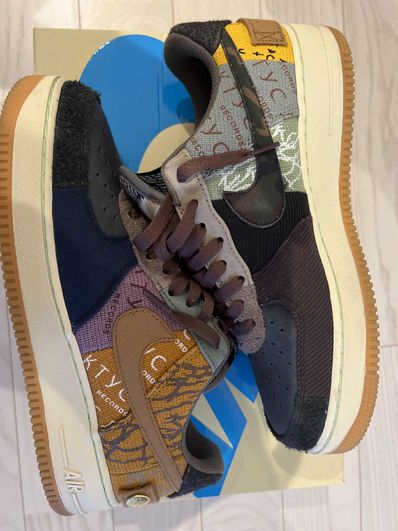Travis Scott × Nike Air Force 1 Low Cactus Jack "Multi Color"