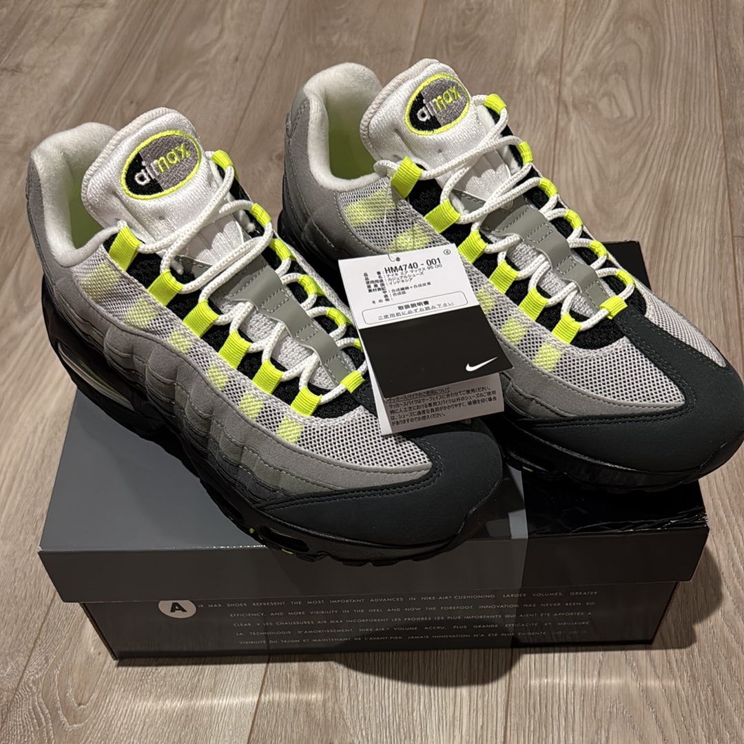 Nike Air Max 95 OG Big Bubble "Neon Yellow" (2025)
