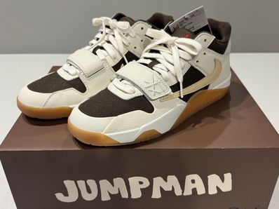 Travis Scott × Nike Jordan Jumpman Jack TR "Sail and Dark Mocha"