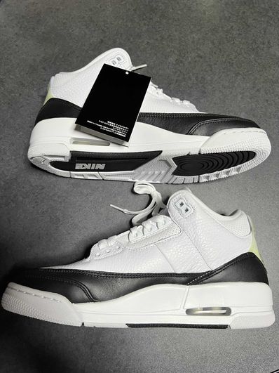Fragment × Nike Air Jordan 3 "White/Black"