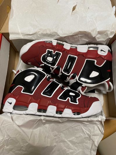 NIKE AIR MORE UPTEMPO ’96 "VARSITY RED/WHITE/BLACK"(2017)