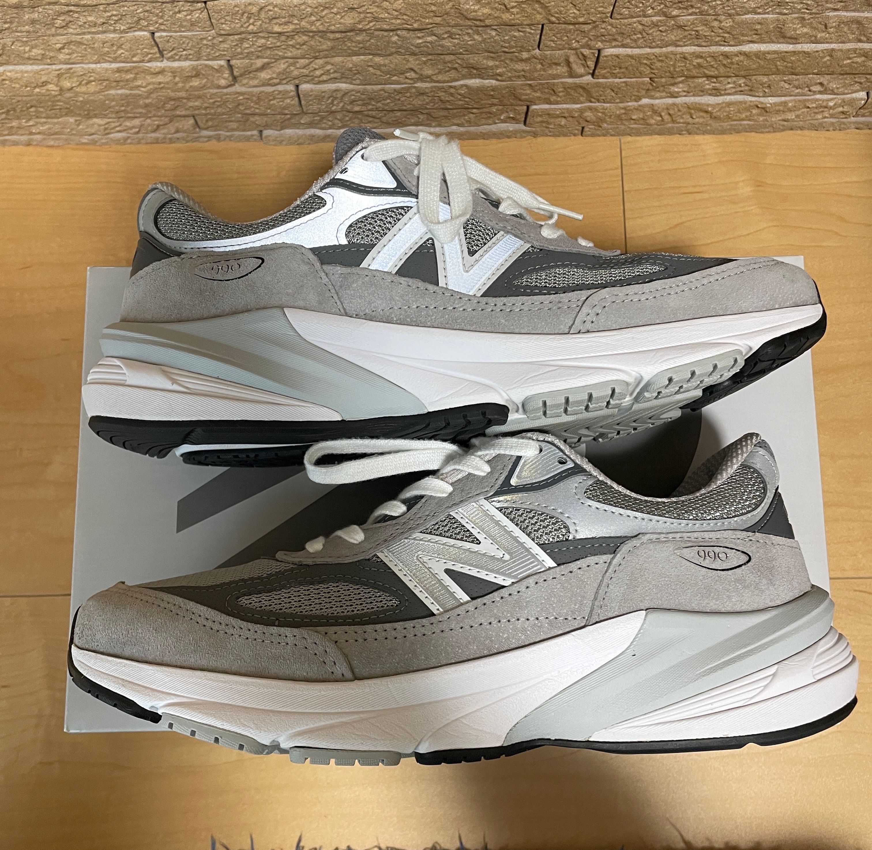 New Balance 990V6 "Gray" (Heel Logo NB)
