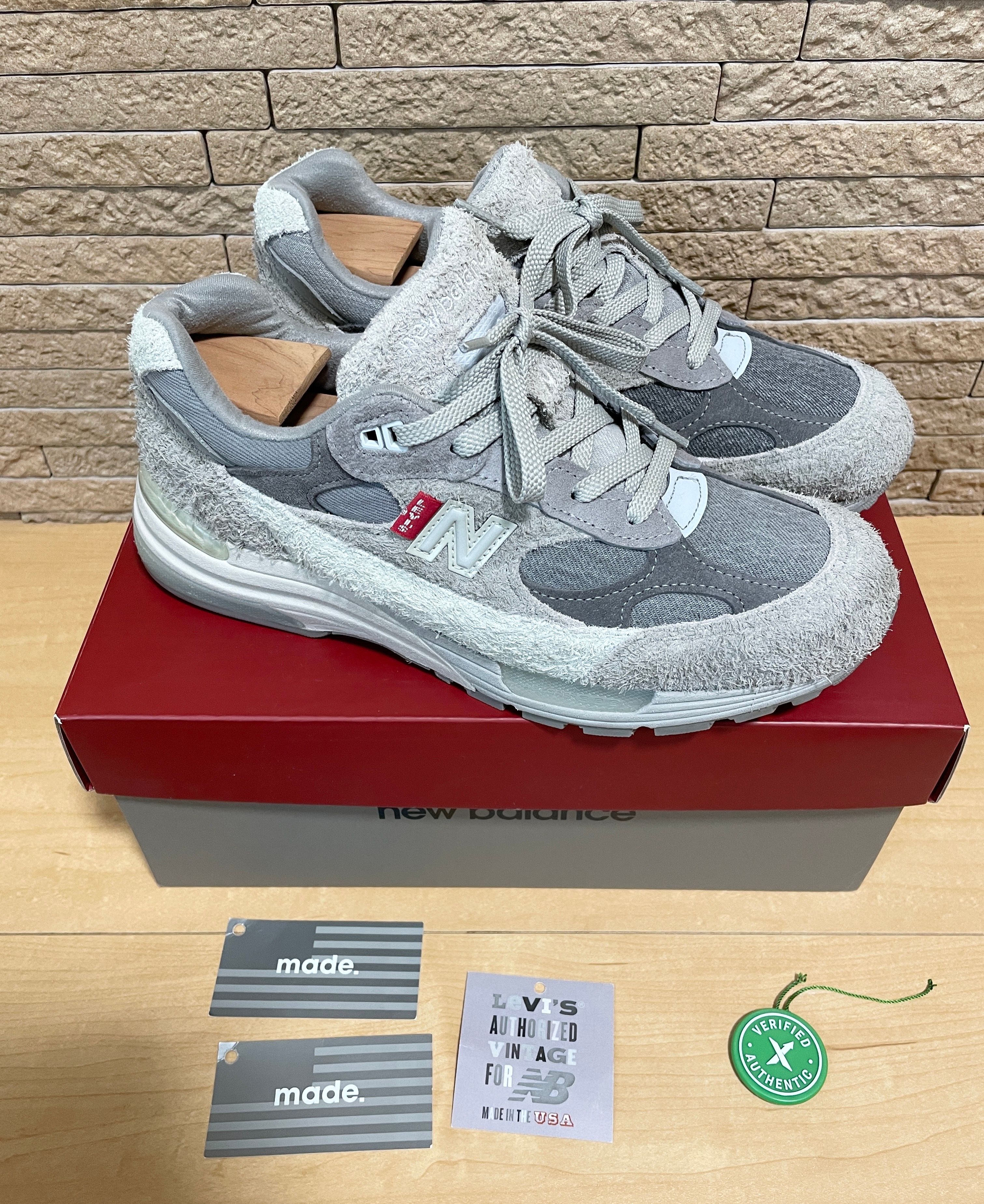Levi's × New Balance 992 "Gray Denim"