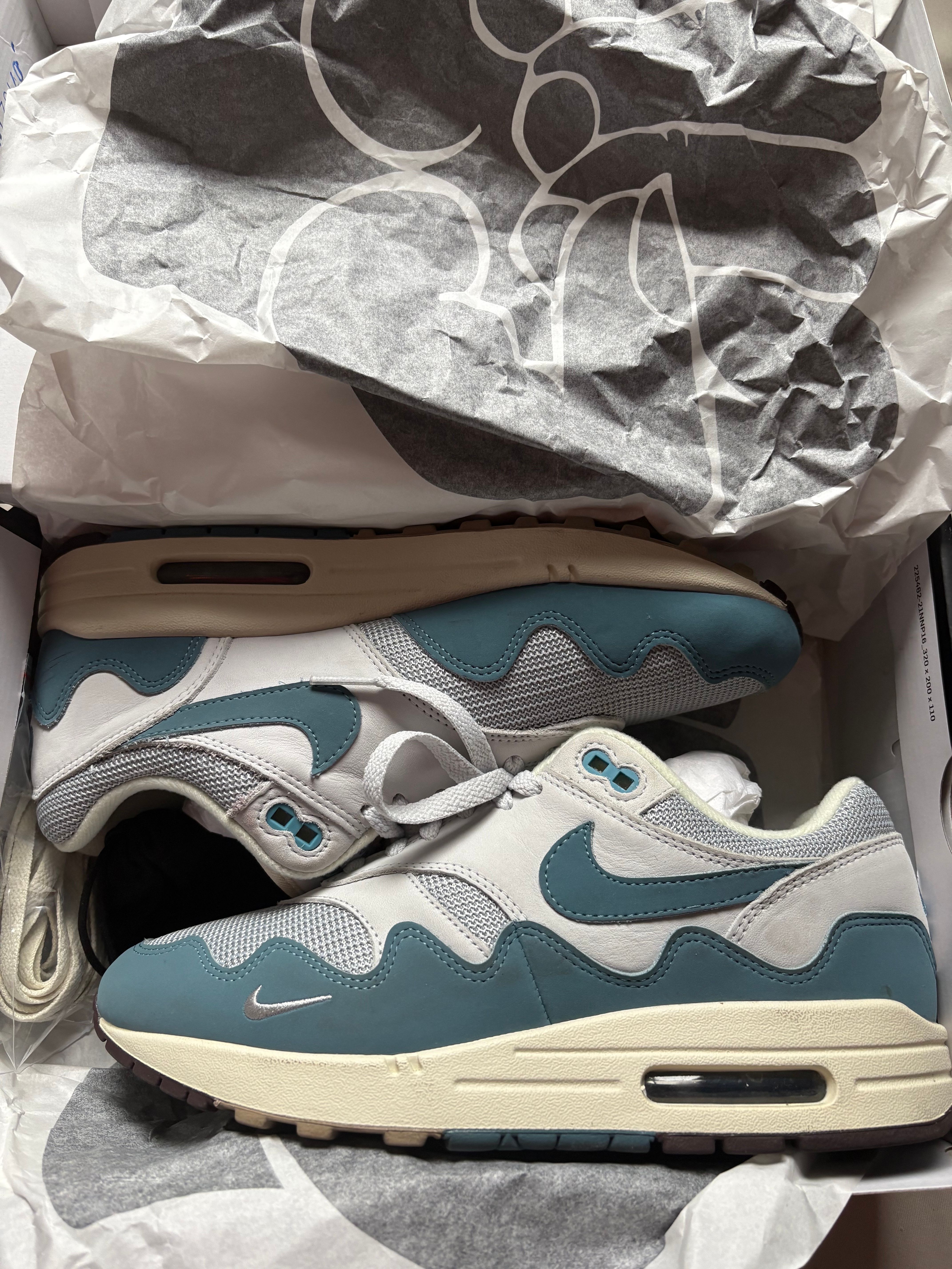 Patta × Nike Air Max 1 "Noise Aqua"