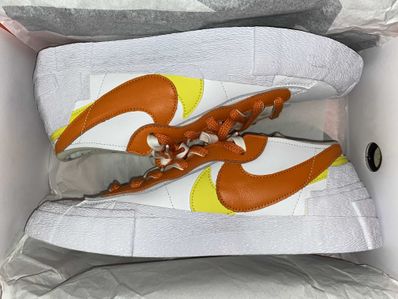 SACAI × NIKE BLAZER LOW "MAGMA ORANGE"