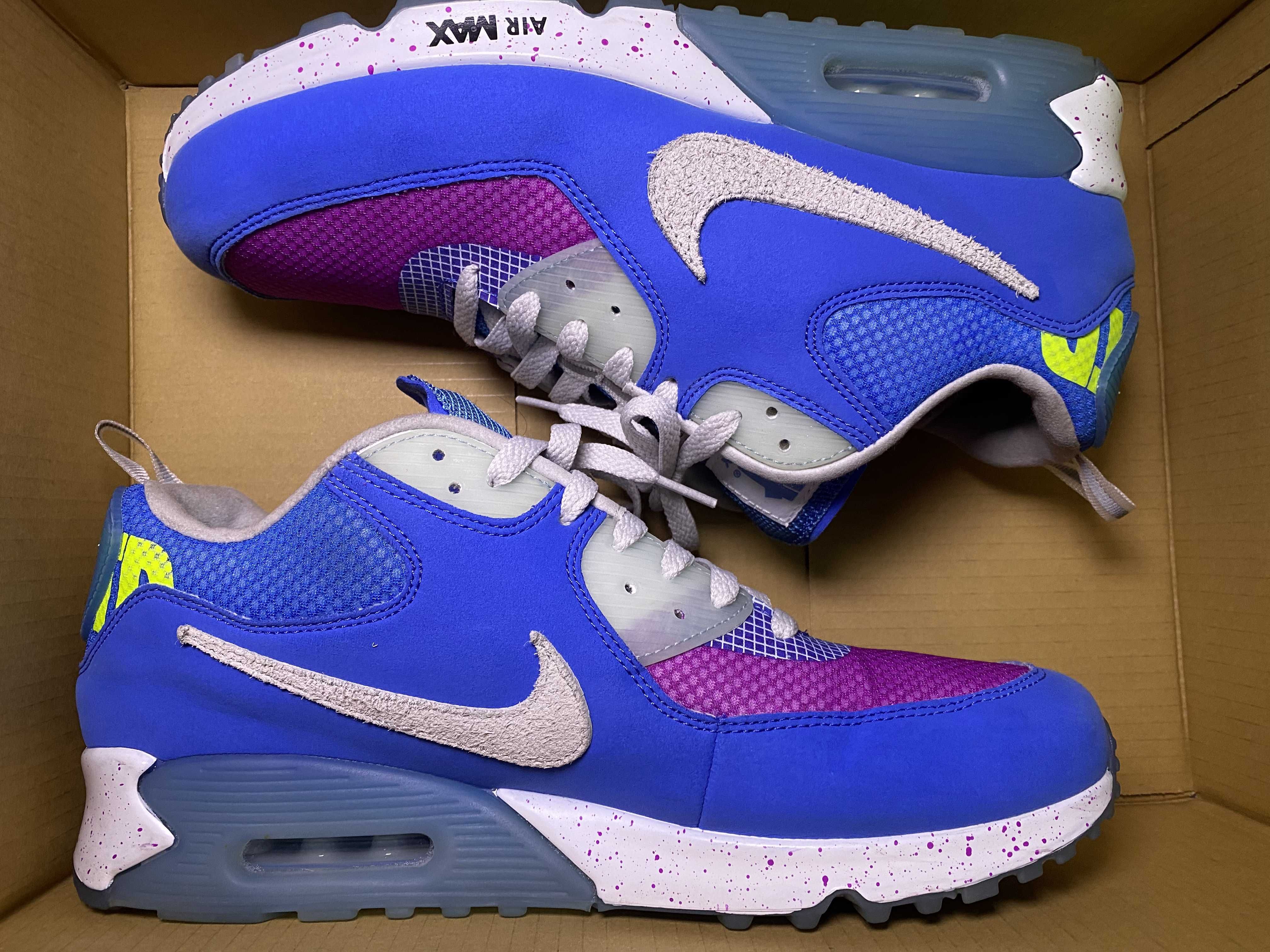 UNDEFEATED × Nike Air Max 90 "Blue/Purple"
