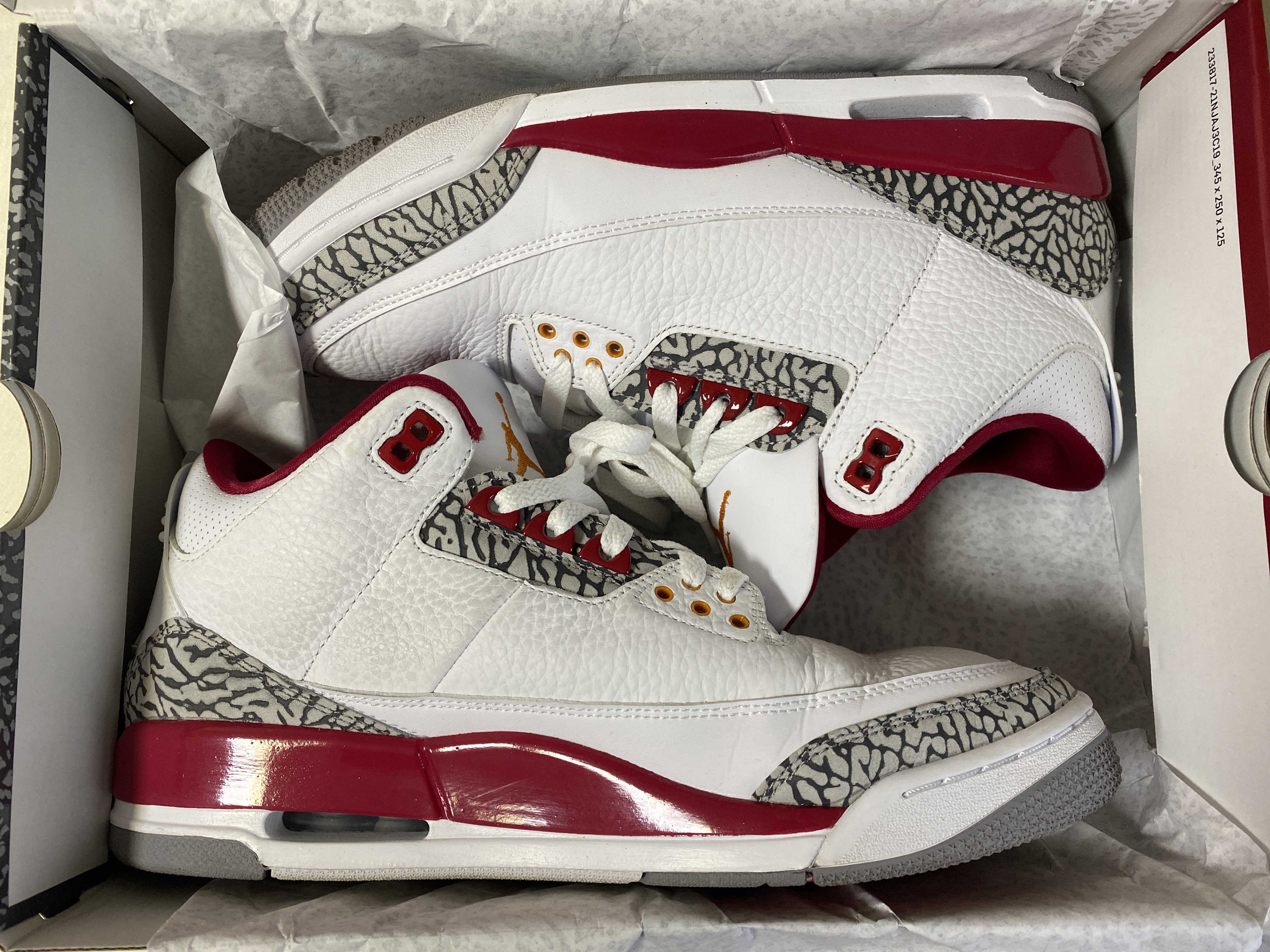 Nike Air Jordan 3 "Cardinal Red"